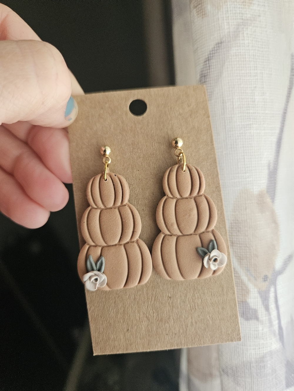 Handmade Polymer clay earrings